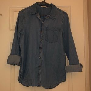 VANILLA STAR DENIM BUTTON DOWN